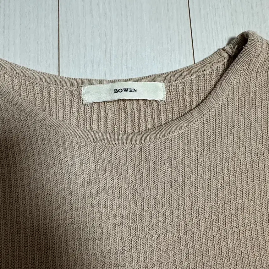 [BUNJANG] Bowen Sleeveless Knit / 보웬 나시 니트