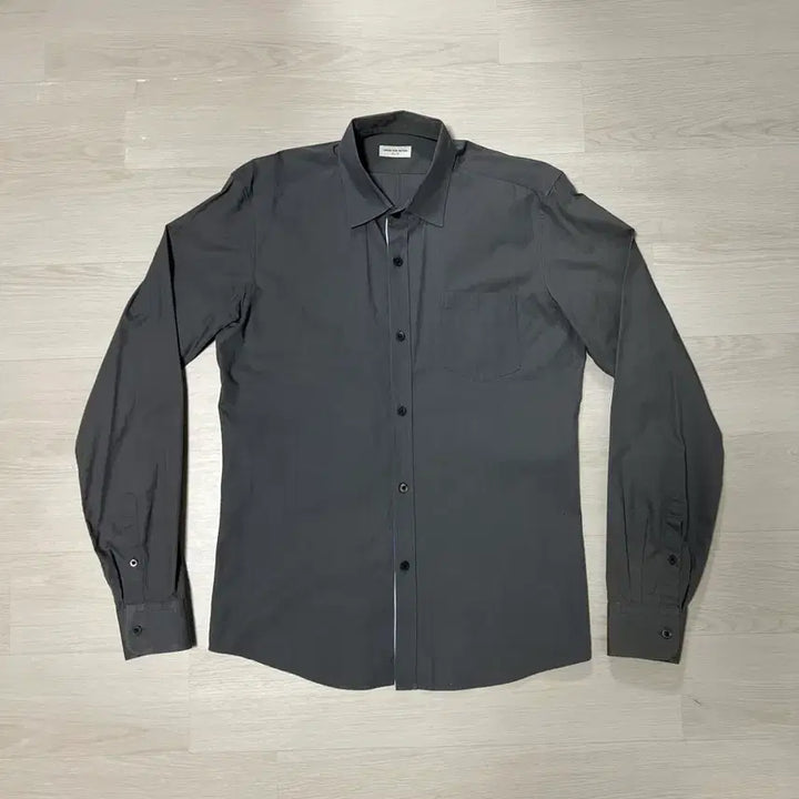 [BUNJANG] Dries Van Noten Striped Placket Shirt / [46] 드리스 반 노튼 스트라이프 플래킷 셔츠