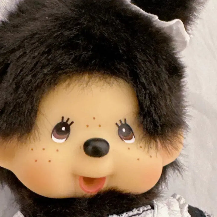 [BUNJANG] Authentic Lace Monchhichi Keychain / 정품 레이스 몬치치 키링
