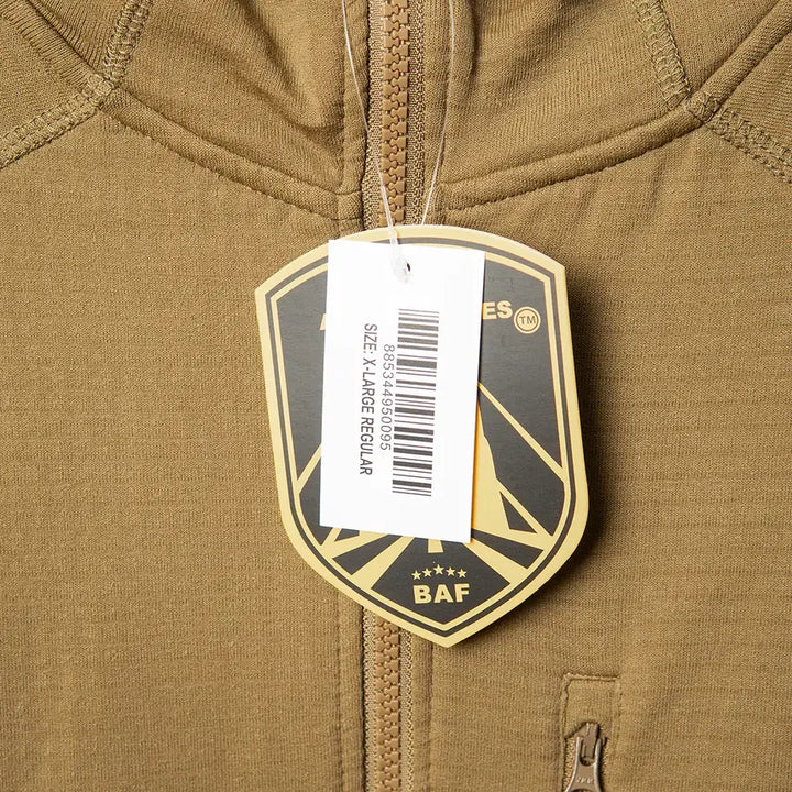 [BUNJANG] BAF USMC GRID Waffle Fleece Jacket / [L, XL] BAF 미해병 FROG GRID 와플 플리스 자켓 신품