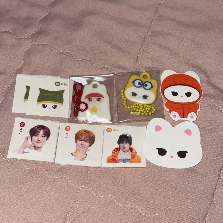 [BUNJANG] NCT WISH Yushi Birthday Cafe Sticker Gacha / 엔시티 위시 유우시 생일카페 스티커 가챠 띠부띠부씰 양도
