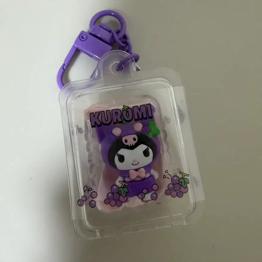 [BUNJANG] Sanrio Kuromi Fruit Series Keychain / 산리오 후르츠(과일시리즈) 키링 쿠로미 판매