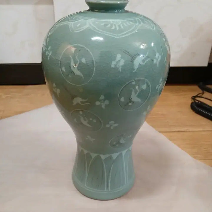 [BUNJANG] Celadon Porcelain Vase / 청자