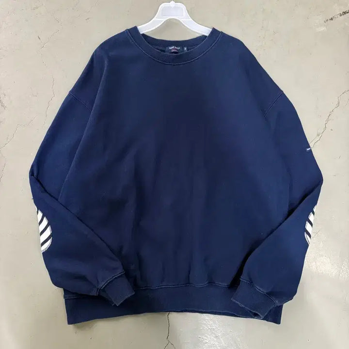 [BUNJANG] Saint James Bonbon Elbow Patch Sweatshirt XL / 세인트제임스 신형 봉봉 엘보패치 맨투맨 XL