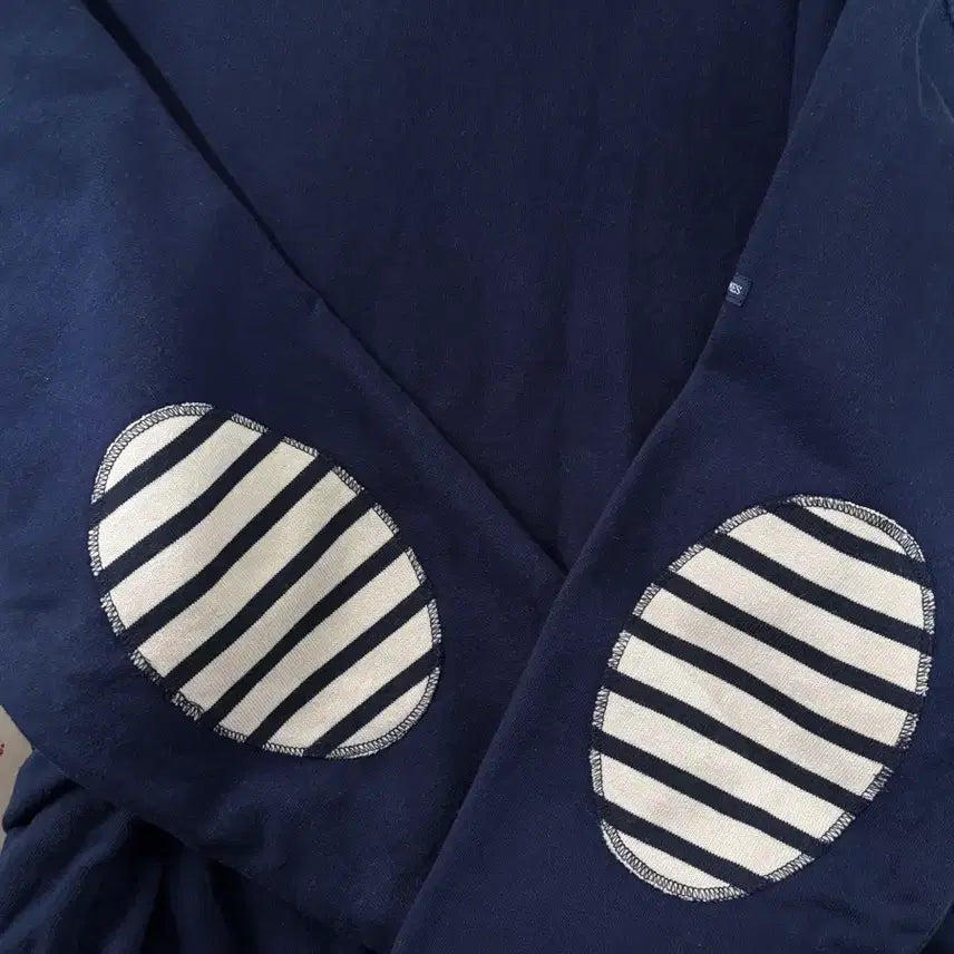 [BUNJANG] Saint James Bonbon Elbow Patch Sweatshirt XL / 세인트제임스 신형 봉봉 엘보패치 맨투맨 XL