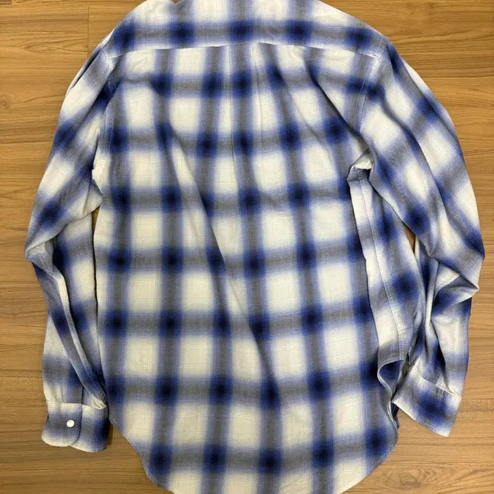 [BUNJANG] Blindfiles Ombre Shirt Blue / [0] 블라인드파일즈 옴브레 셔츠 블루