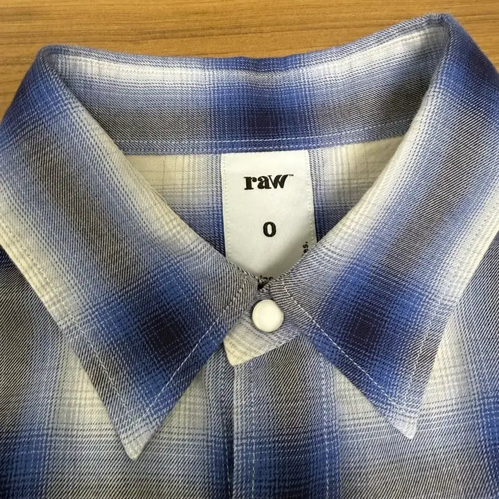 [BUNJANG] Blindfiles Ombre Shirt Blue / [0] 블라인드파일즈 옴브레 셔츠 블루
