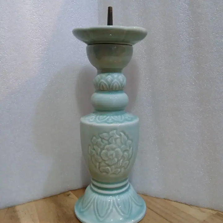 [BUNJANG] Gyeongju Beopju Ceramic Candle Holder / 경주법주 도자기 촛대