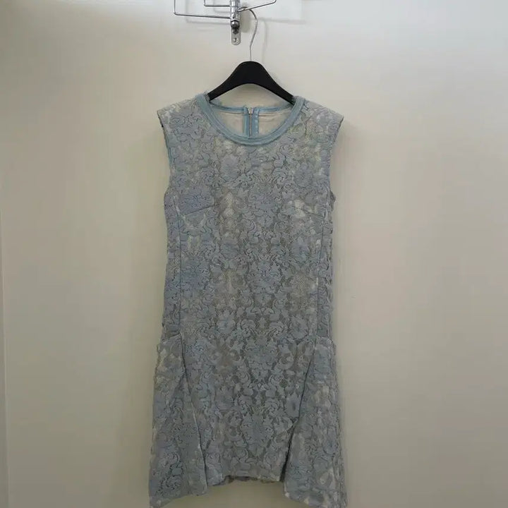 [BUNJANG] POSTMAN Blue Lace Dress / 타임 레이스원피스
