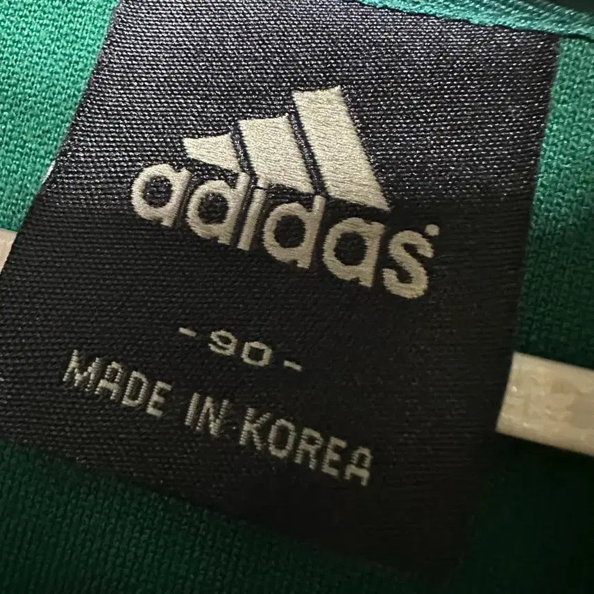 [SOLD OUT] 아디다스져지 아디다스 삼선 그린 트랙탑 아디다스 초록 져지 집업 90