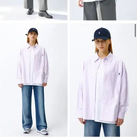 [BUNJANG] Trillion Oxford Oversized Shirt / [반값] 트릴리온 옥스포드 오버핏셔츠 s