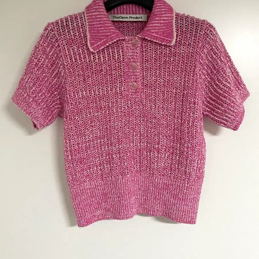 [BUNJANG] TheOpen Product Glitter Yarn Crop Knit / TheOpen Product 더오픈 프로덕트 글리터 얀 크롭 니트, 1