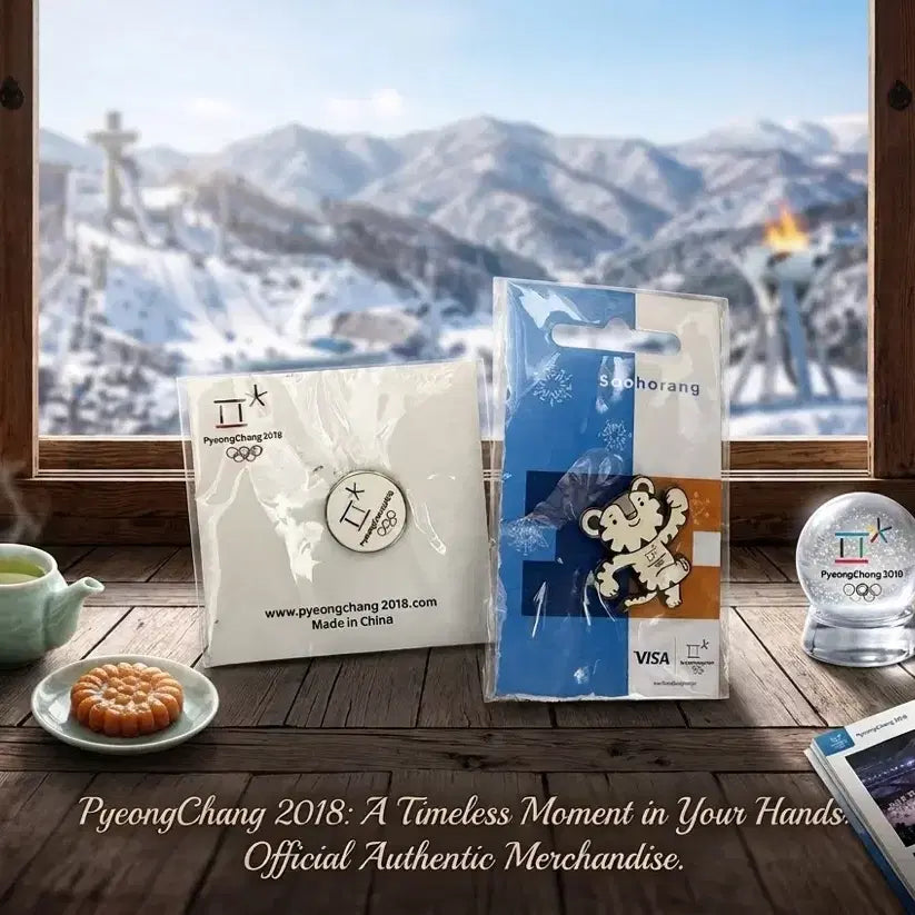 [BUNJANG] Soohorang Official Emblem Badge 2018 Pyeongchang Olympics / 2018년 평창올림픽 엠블럼 수호랑 공식 뱃지 판매합니다