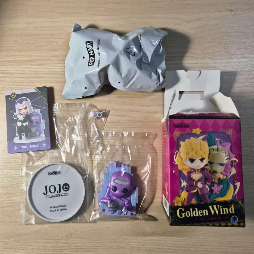 [BUNJANG] Pop Mart JoJo Bucciarati Sealed Figure / 미개봉) 죠죠 팝마트 아바키오