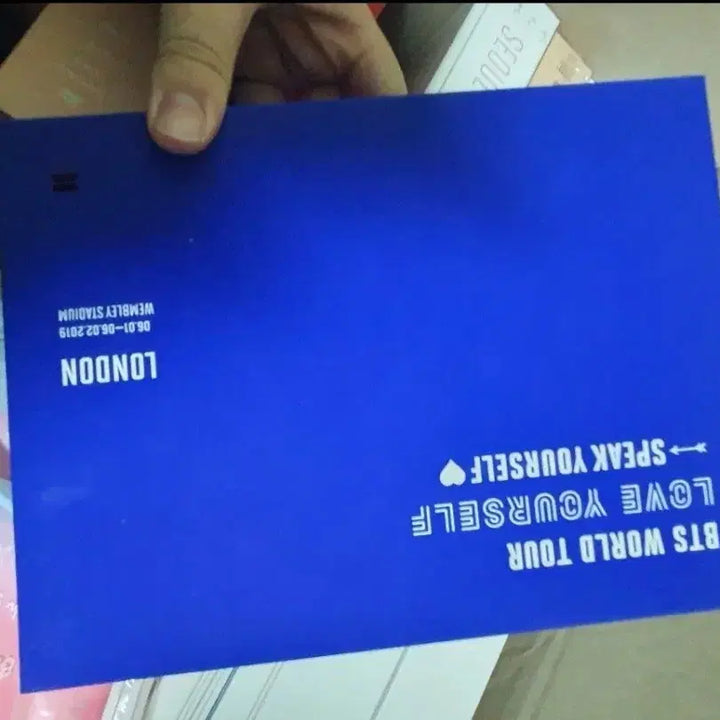 [SOLD OUT] 포카 진) 풀박 하자X 방탄 스픽콘 런던 dvd