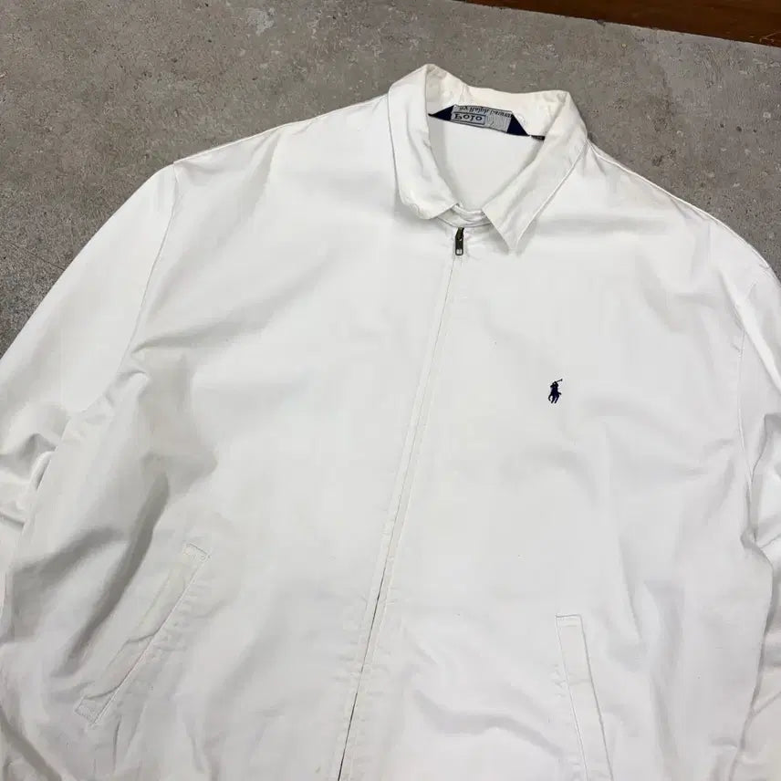 [BUNJANG] Polo Ralph Lauren White Jacket / 폴로 화이트 자켓[2492]