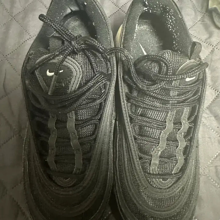 [BUNJANG] Nike Air Max 97 Black Sneakers (255mm) / 나이키 에어맥스97 블랙 255mm 팔아요