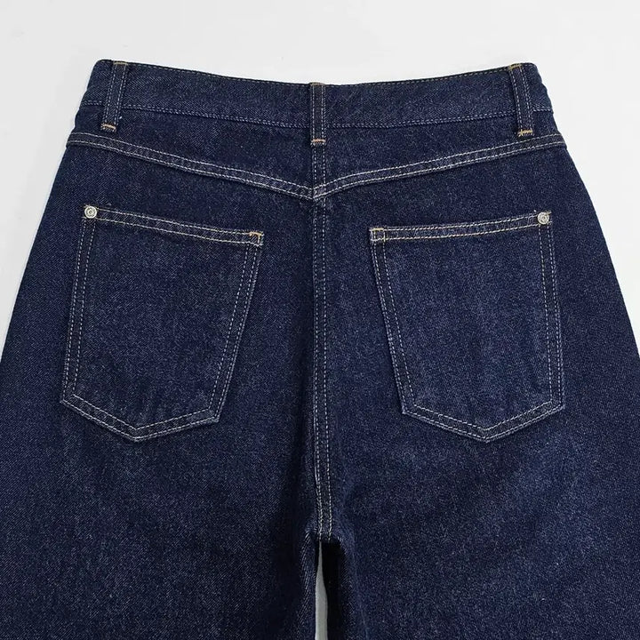 [BUNJANG] Time Time Semi Bootcut Denim Pants / TIME 한섬 타임 세미 부츠컷 데님 팬츠 (24년)
