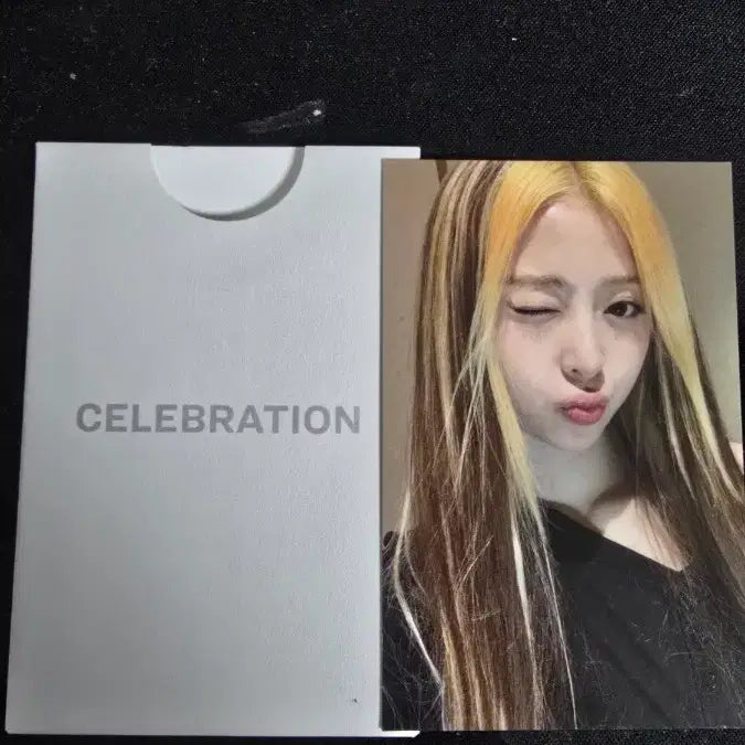 [SOLD OUT] 르세라핌 CELEBRATION 공방 1주차 허윤진 포카 양도합니다.