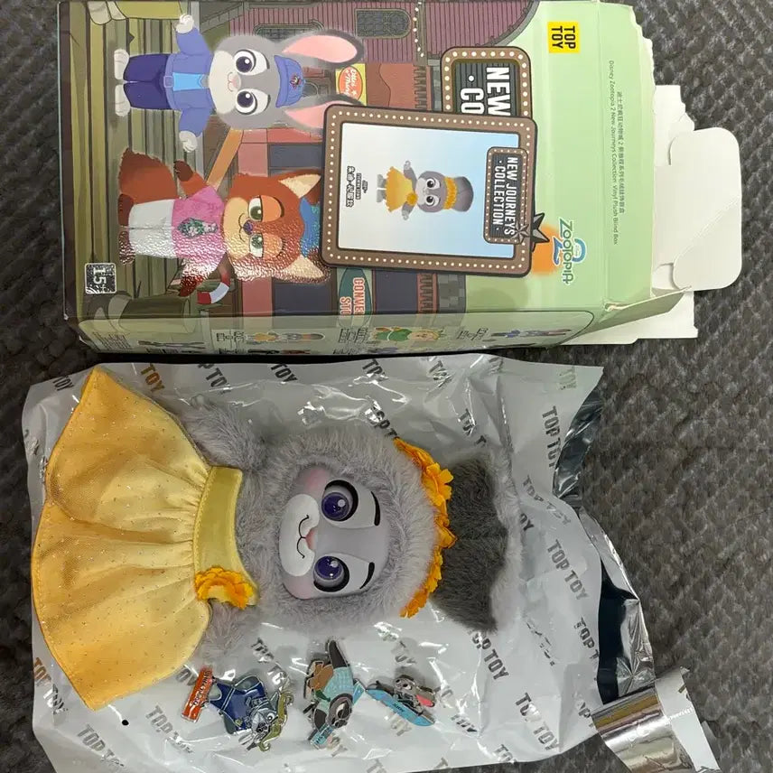 [BUNJANG] TopToy Zootopia Bundle Set / 탑토이 주토피아 + 뱃지 일괄 판매