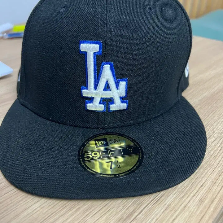 [BUNJANG] New Era LA Dodgers 59FIFTY Cap / 뉴에라 LA 다저스 59FIFTY 모자 7 1/2