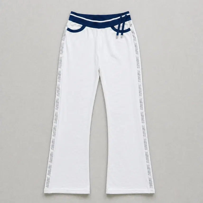 [BUNJANG] Harvard Genuine Side Logo Bootcut Training Pants / [새상품] 정품 하버드 사이드 로고 부츠컷 트레이닝 팬츠