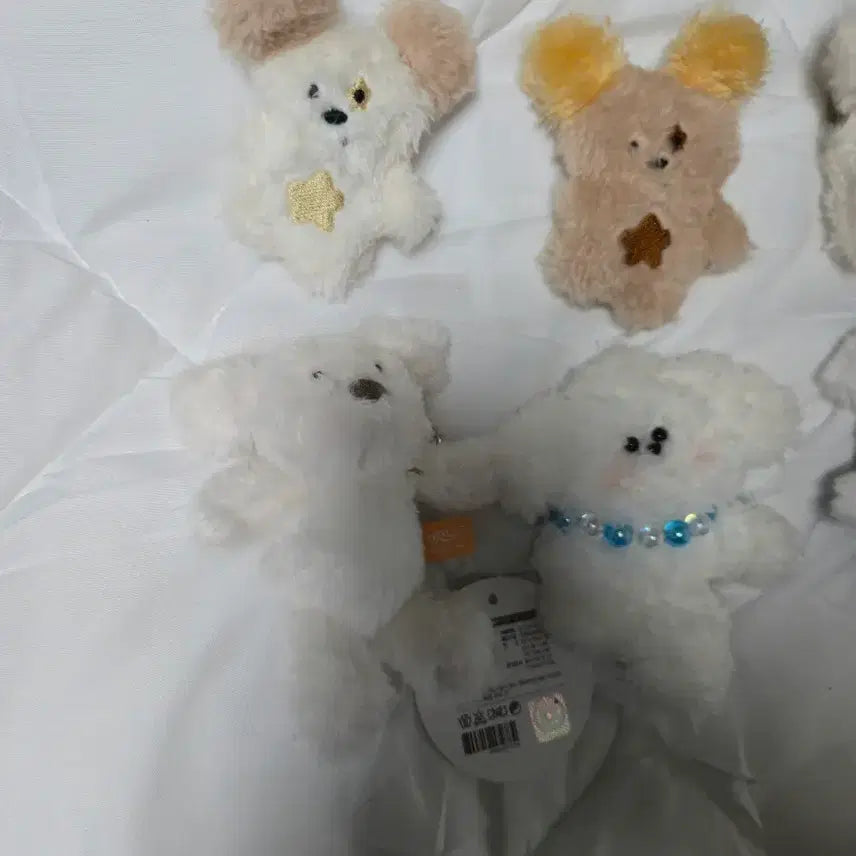 [BUNJANG] Dog Plush Keychain Bundle / 인형 강아지 키링 개 가방걸이 일괄 열쇠고리