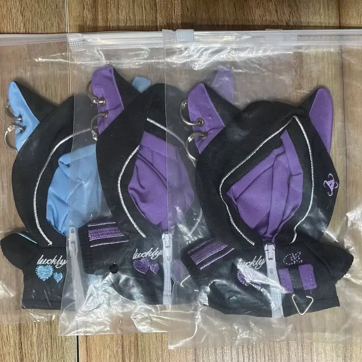 [SOLD OUT] 10cm 인형 옷 고양이 보라색 누이 의상 후드 망토 새상품 사이버펑크