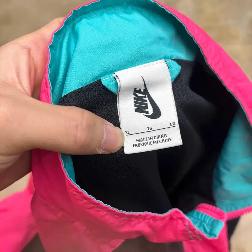 [BUNJANG] Nike Pink Windbreaker XL / 나이키 Pink 바람막이 XL