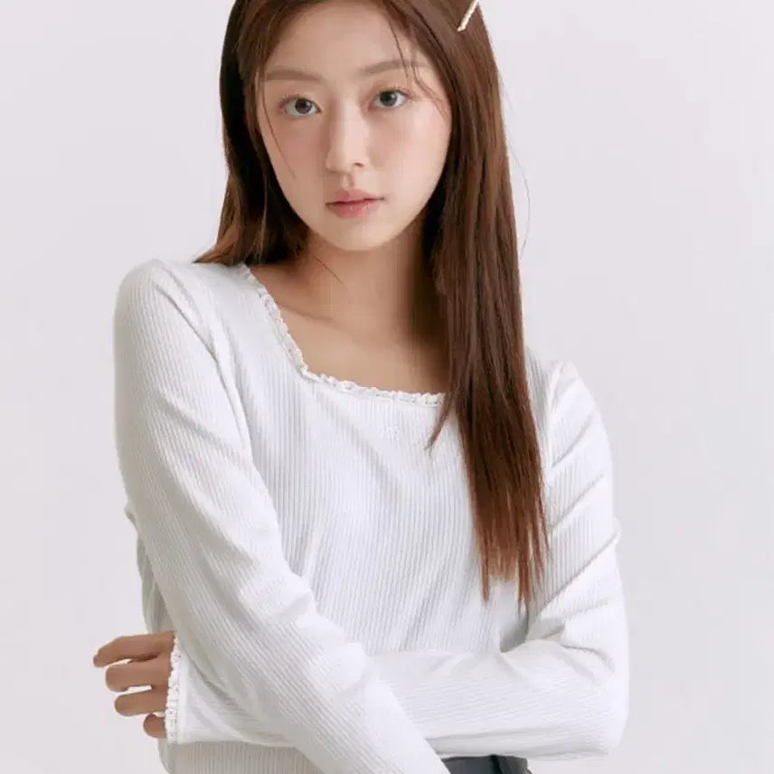 [BUNJANG] Roem Lace T-shirt / 로엠 레이스 티셔츠