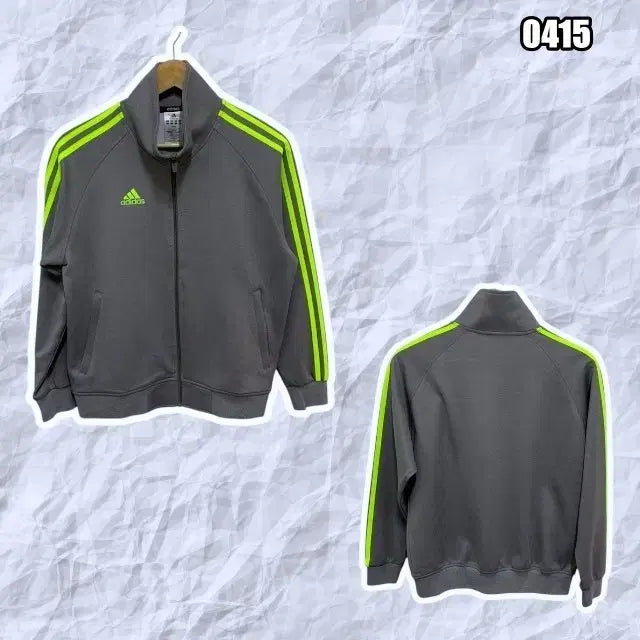 [BUNJANG] Adidas Vintage Fluorescent Three-Stripe Jersey / S 아디다스 빈티지 형광 삼선 져지