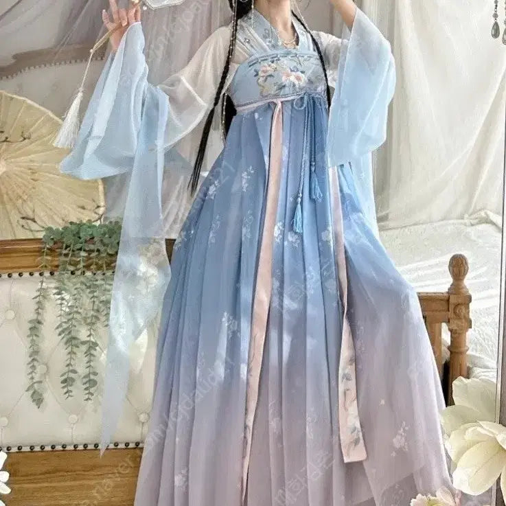 [SOLD OUT] [판매/신품] 한푸 프리사이즈 (고전,중국풍,선녀옷,코스프레)