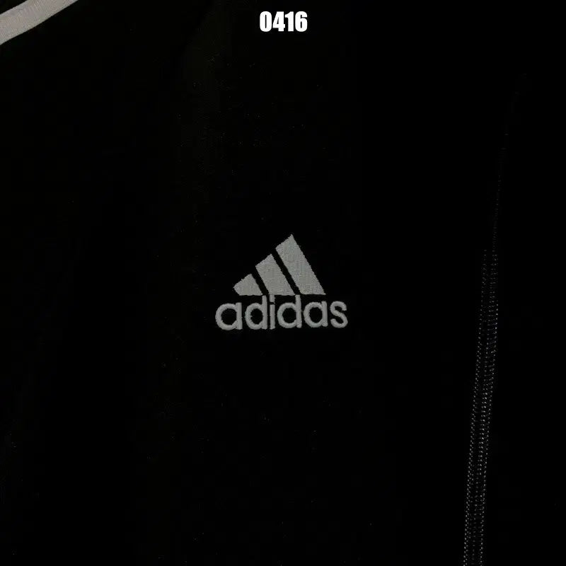 [BUNJANG] Adidas Classic Three Stripe Black Track Jacket / S 아디다스 클래식 삼선 블랙 트랙탑 져지 자켓