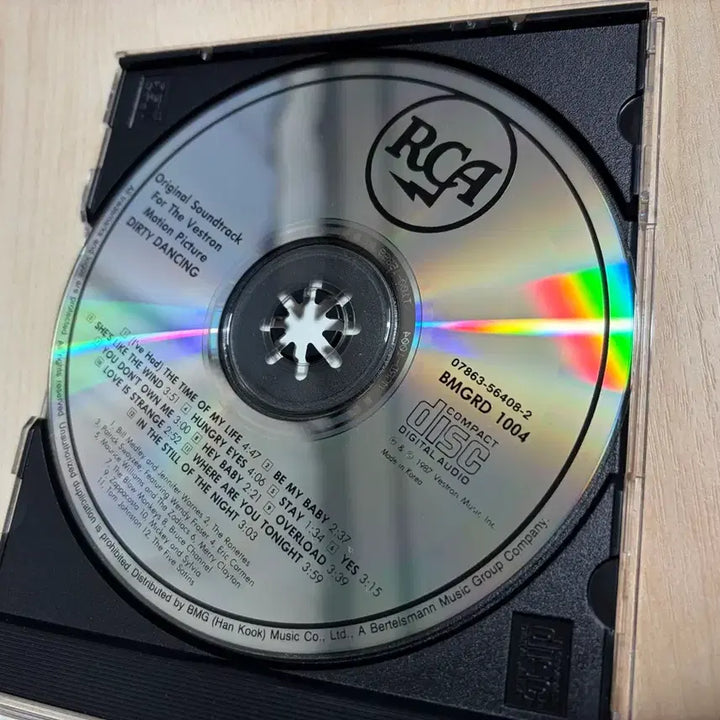 [BUNJANG] Dirty Dancing OST CD / 더티댄싱 영화 음악 ost CD dirty dancing