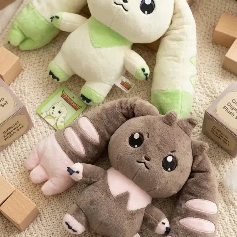 [BUNJANG] Digimon Tamers Terriermon &amp; Lopmon Set / [ 세트 최저 택포5.3 ] 디지몬테이머즈 테리어몬+로프몬 세트