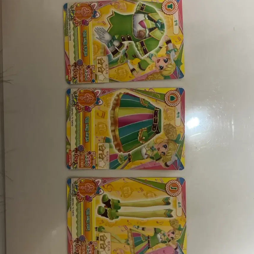 [BUNJANG] Aikatsu! Premium Cards Set / 아이엠스타 카드 프리미엄 (노노 소라 루나 연두 희나 쥬리)