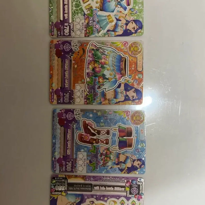 [BUNJANG] Aikatsu! Premium Cards Set / 아이엠스타 카드 프리미엄 (노노 소라 루나 연두 희나 쥬리)