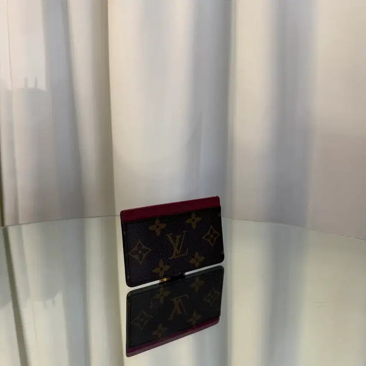 [BUNJANG] Louis Vuitton Monogram Fuchsia Card Wallet / 루이비통 모노그램 푸시아 카드지갑