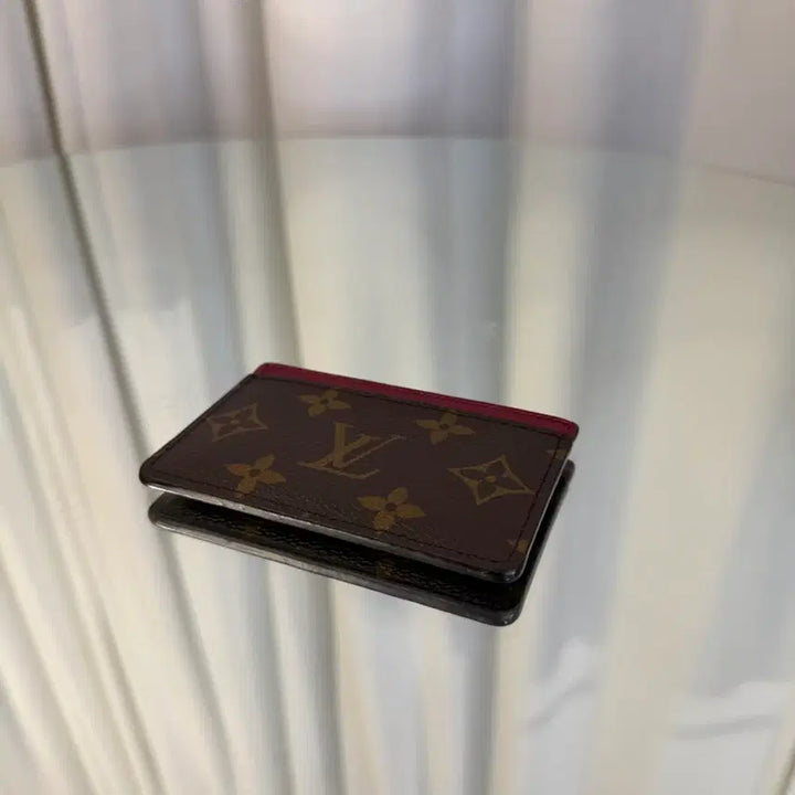 [BUNJANG] Louis Vuitton Monogram Fuchsia Card Wallet / 루이비통 모노그램 푸시아 카드지갑