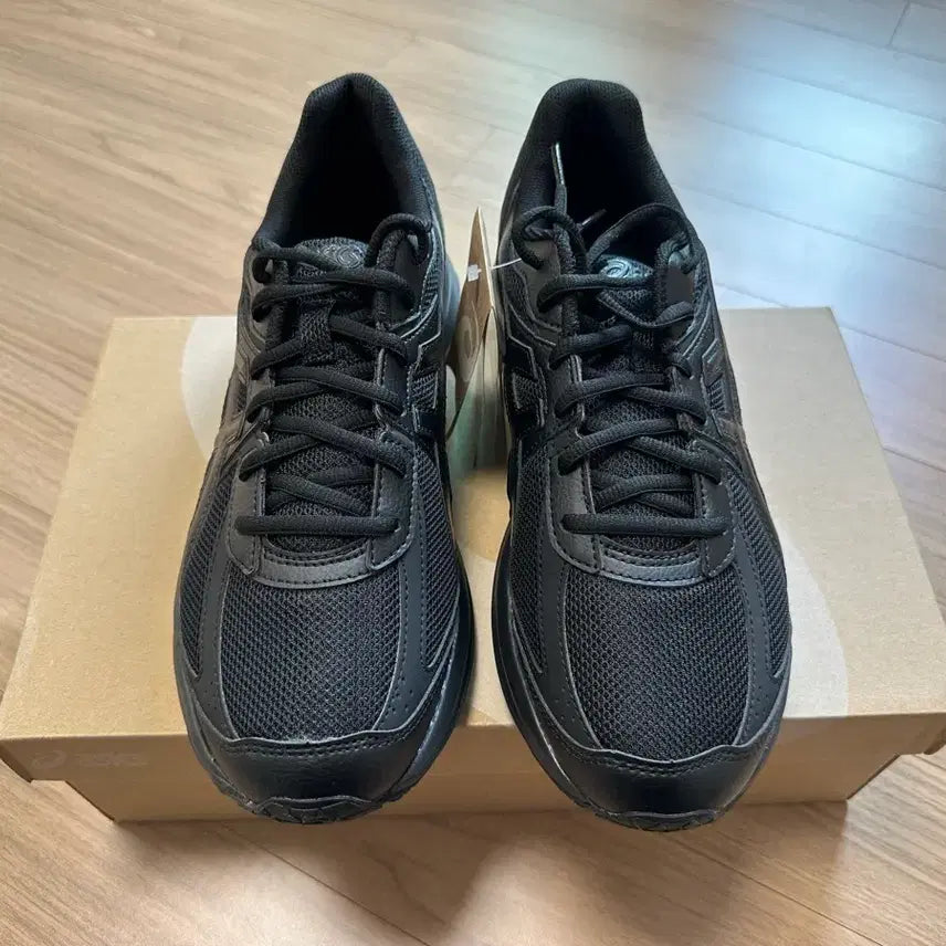 [SOLD OUT] 아식스 조그 100 S 블랙 - 2E 와이드 280
