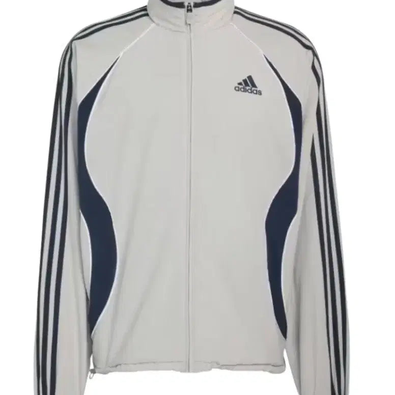 [BUNJANG] Adidas Windbreaker Gray / 아디다스 스트링 바람막이 그레이
