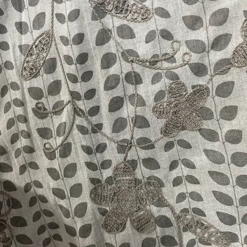 [BUNJANG] N6265 Embroidered Long Dress / N6265 자수 롱 원피스.마