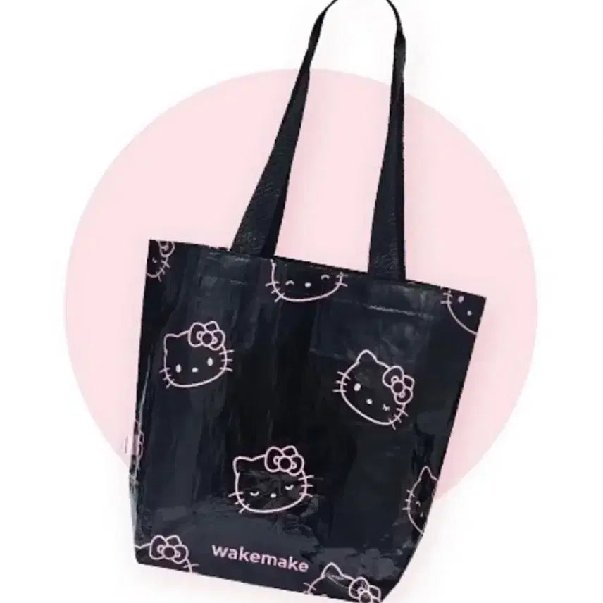 [BUNJANG] WAKE MAKE Tarpaulin Bag (Sealed) / (미개봉) 웨이크메이크 헬로키티에디션 타포린백