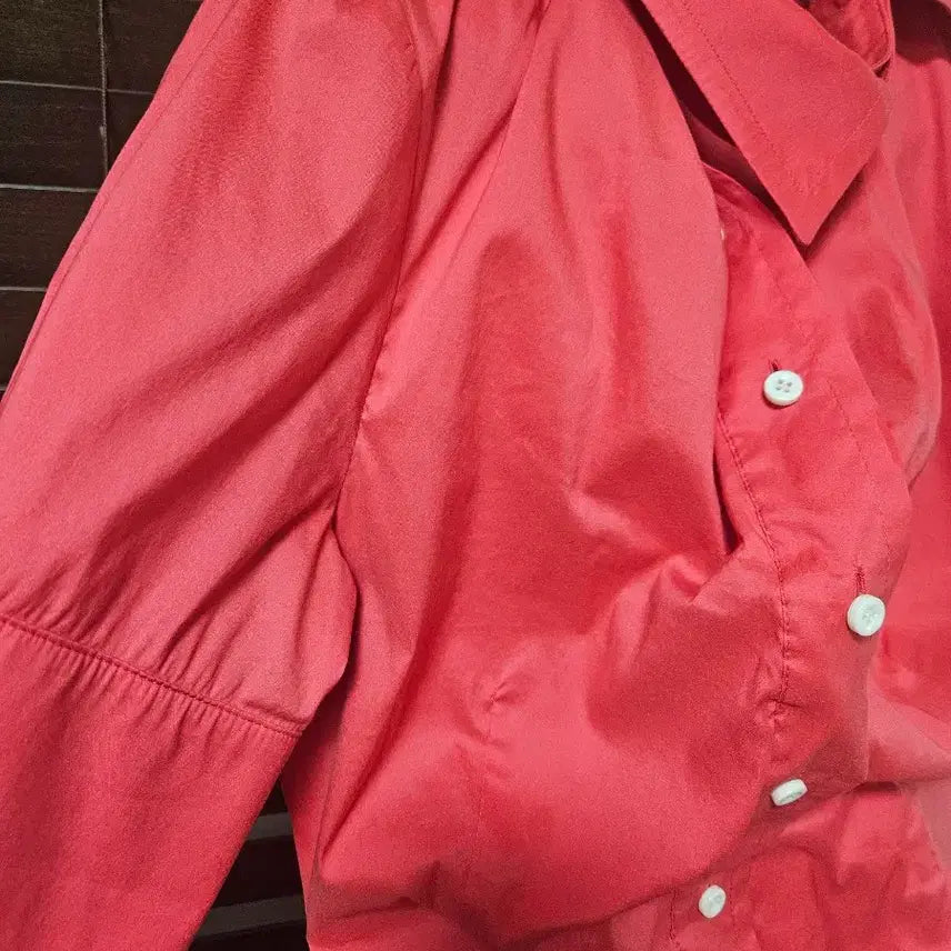 [BUNJANG] Vivienne Westwood Pink Blouse / 비비안웨스트우드 핑크 반팔 블라우스