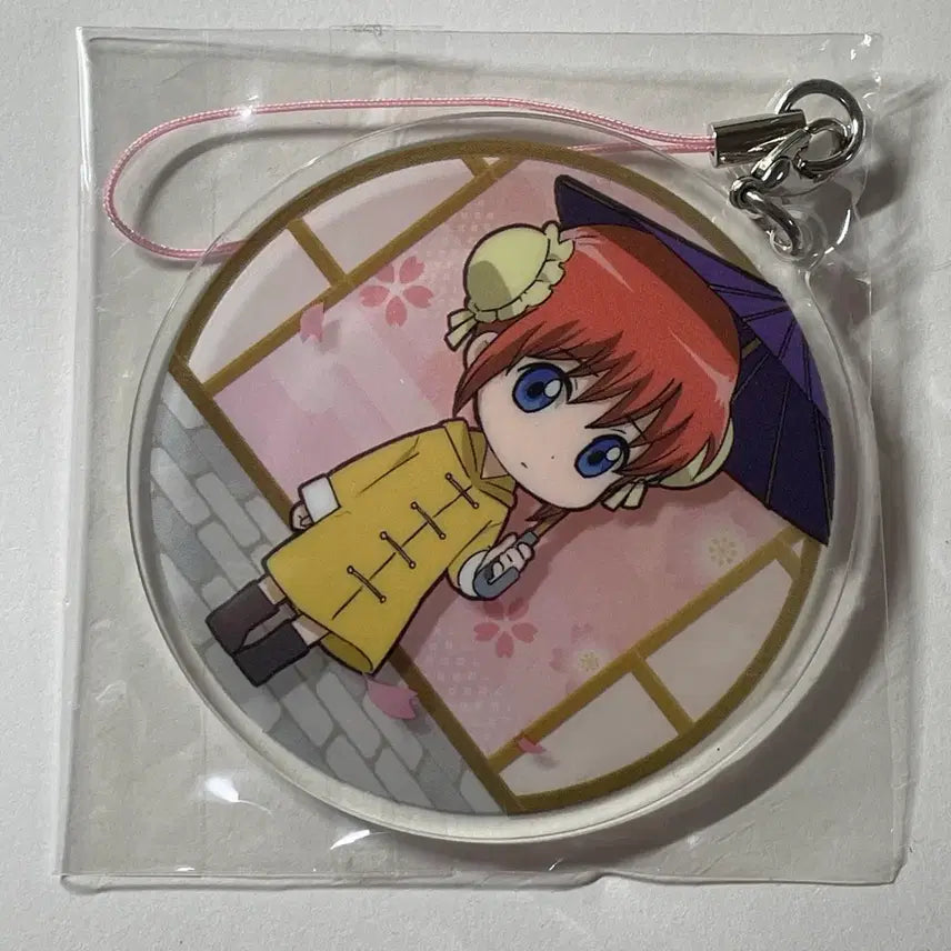 [BUNJANG] Gintama Kagura Chibi Childhood Keychain / 은혼 카구라 키링 치비 어린 시절