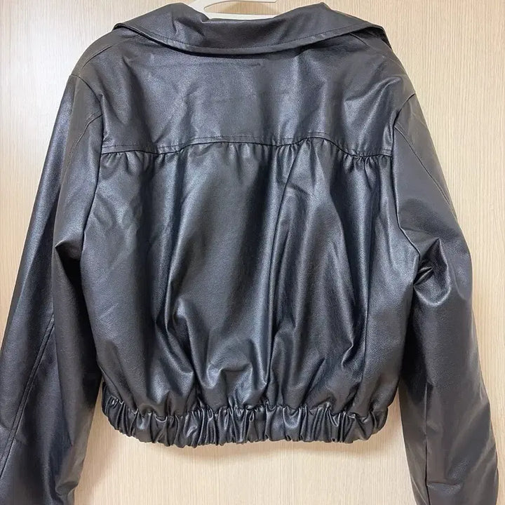 [BUNJANG] Leather and Sheepskin Jacket / 가죽양털자켓 레더자켓
