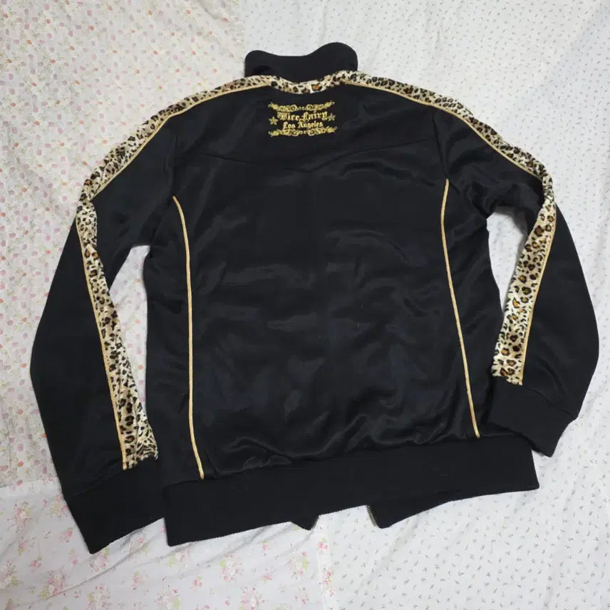 [SOLD OUT] 빈티지 호피 벨벳 투웨이 져지 펑크 y2k 오네갸루
