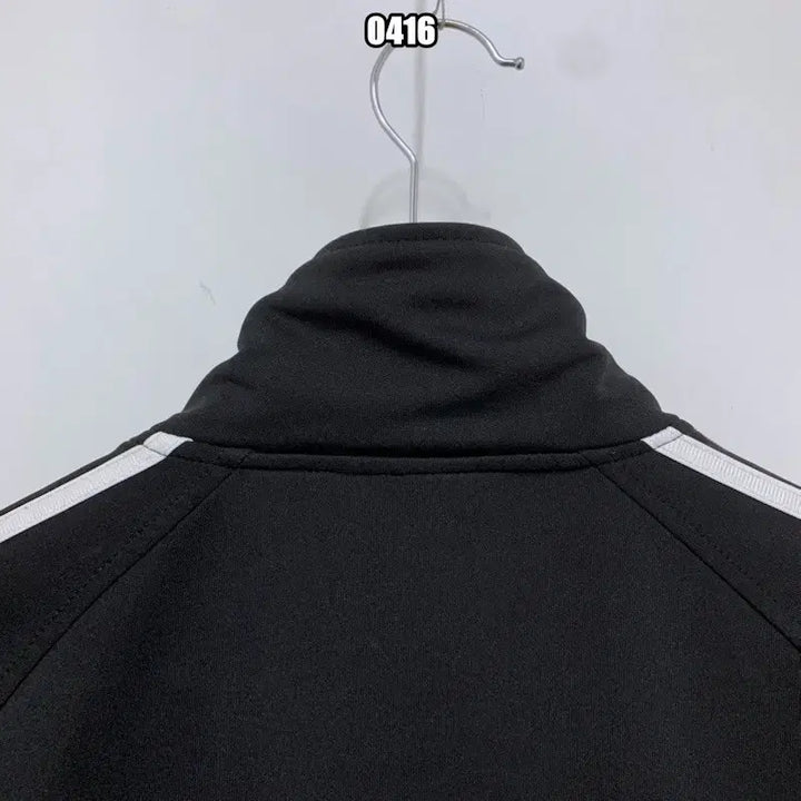 [BUNJANG] Adidas Classic Three-Stripe Black Track Top Jacket / S 아디다스 클래식 삼선 블랙 트랙탑 져지 자켓