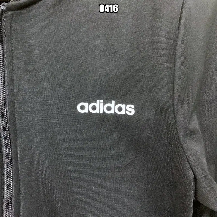 [BUNJANG] Adidas Spell-Out Half-Side Blouson Jersey Jacket / M 아디다스 스펠아웃 하프사이드 블루종 져지 자켓