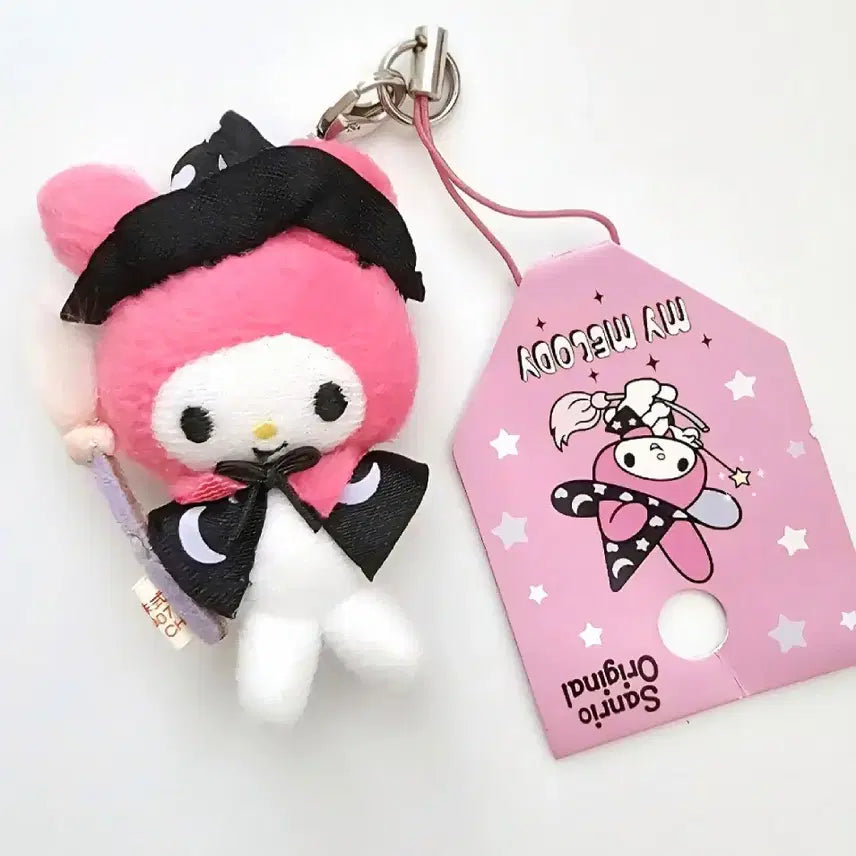 [BUNJANG] My Melody Halloween Keyring / 마법사 마이멜로디 키링, 할로윈 마이멜로디 키링, 초소형 마이멜로디스트랩